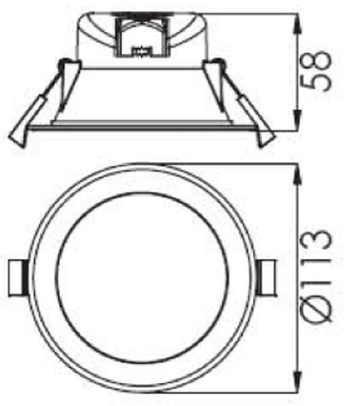 Точечный светильник Acrux 565316