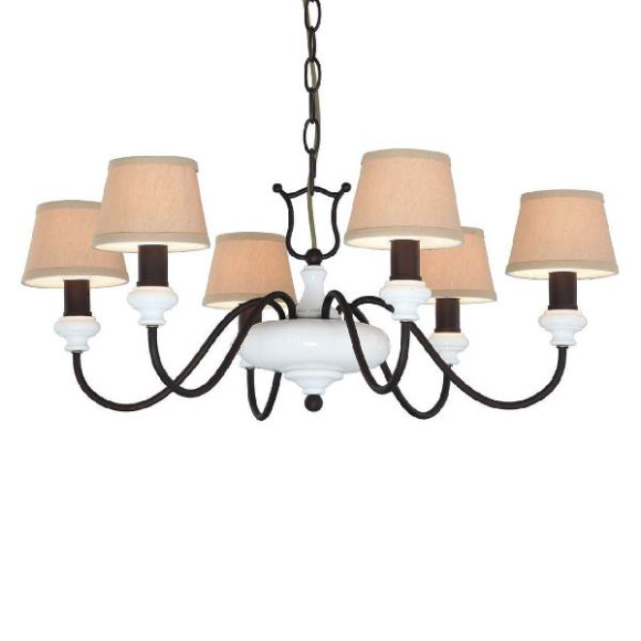 Подвесная люстра Accogliente 1410-6P