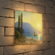 Лайтбокс Айвазовский "Неаполь" 25-25-d-160 Лайтбокс Айвазовский "Неаполь" 25-25-d-160