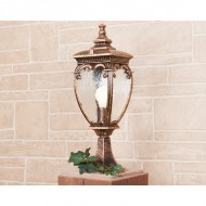 Наземный фонарь Andromeda черное золото GLYF-8024S Наземный фонарь Andromeda черное золото GLYF-8024S