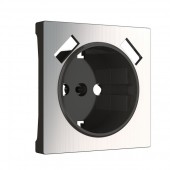 Запчасть Встраиваемые механизмы глянцевый никель WL02-USB-CP Запчасть Встраиваемые механизмы глянцевый никель WL02-USB-CP