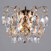 Настенный светильник Crystal 10081/2 золото/прозрачный хрусталь Strotskis Настенный светильник Crystal 10081/2 золото/прозрачный хрусталь Strotskis