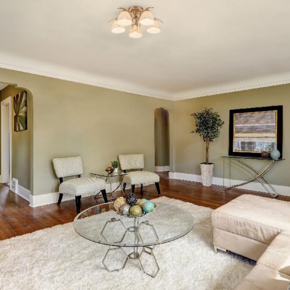 Потолочная люстра Megan 30121/5 сатин-никель