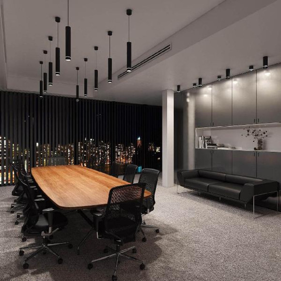 Точечный светильник Topper DLR021 9W 4200K черный матовый