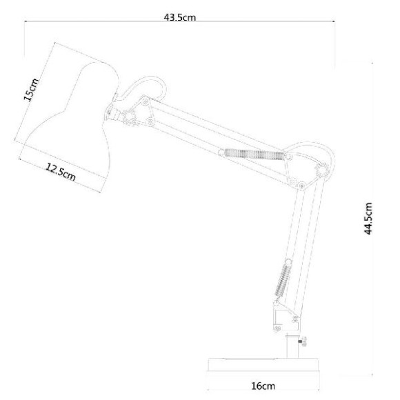 Офисная настольная лампа Junior A1330LT-1AB Офисная настольная лампа Junior A1330LT-1AB
