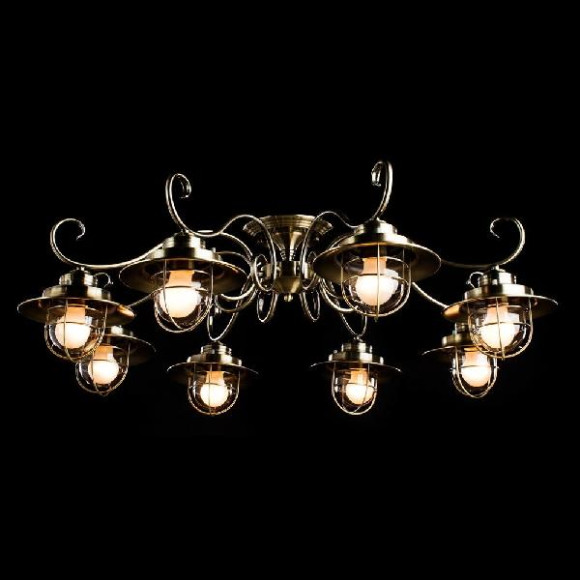 Потолочная люстра Lanterna A4579PL-8AB