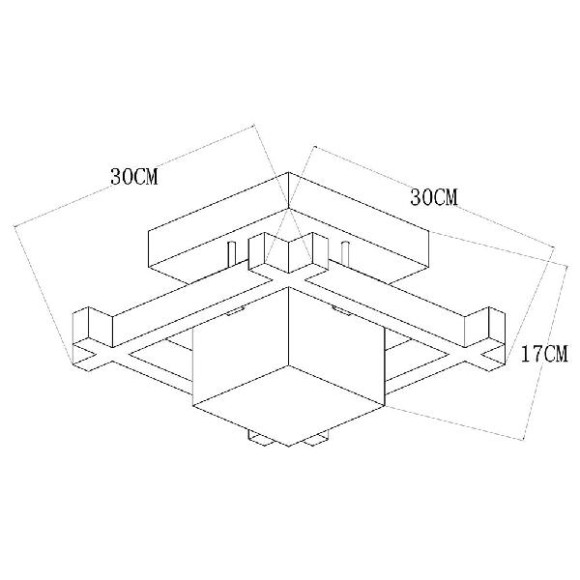 Потолочный светильник Woods A8252PL-1BR