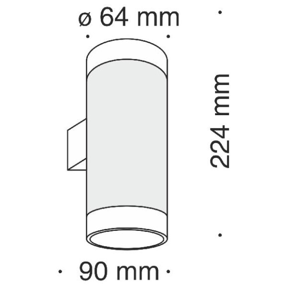 Бра Dafne C027WL-L10B