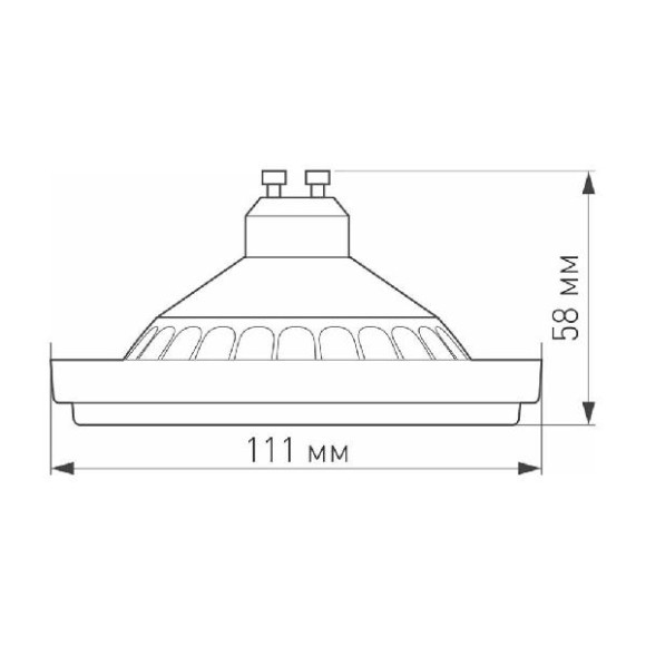Лампочка светодиодная UNIT 026890